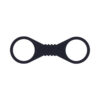 SS S&M Shadow Large Silicone Cuffs