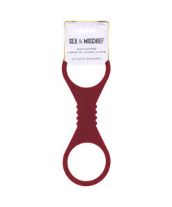 Alternative view of SS S&M Enchanted Large Silicone Cuffs