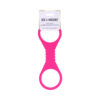 SS S&M Large Hot Pink Silicone Cuffs - Image 2