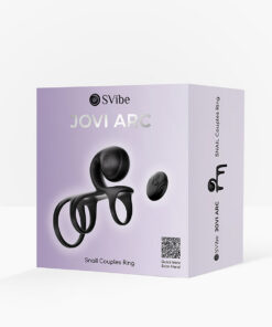 SVibe Snail JOVI Arc Couples Ring Noir