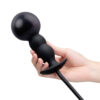 b-Vibe Beaded Inflatable Anal Plug with Hand Pump - Image 3