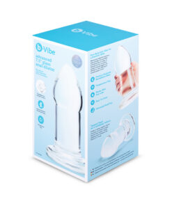 b Vibe Advanced 75 in Glass Anal Dilator