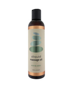 Sliquid Massage Oil Mint & Cedar 8.5 oz.