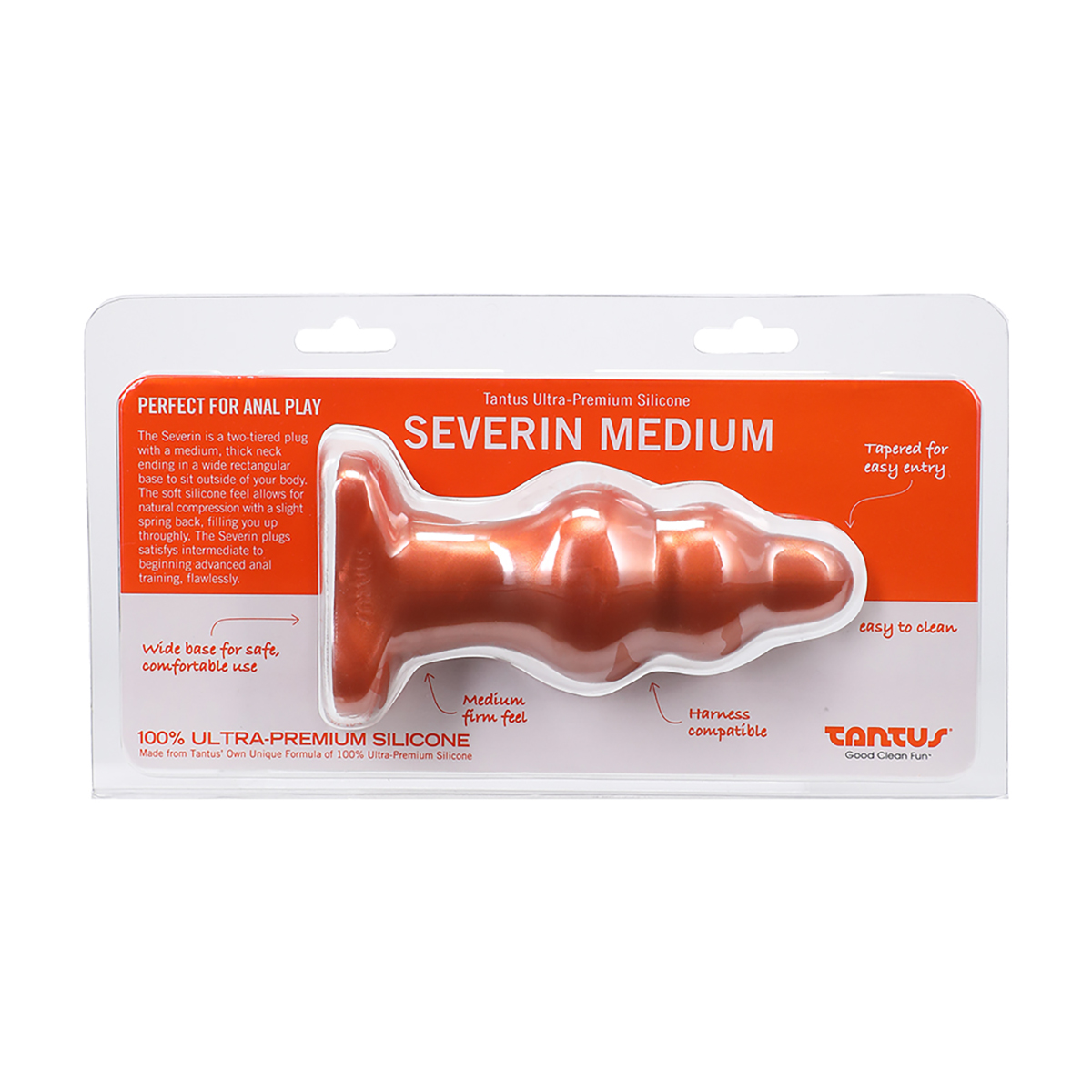 Tantus Severin MedSuperSoftPlug Cop
