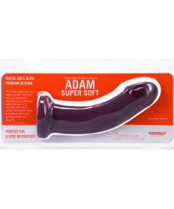 Tantus Adam SuperSoft Dildo Currant CLAM