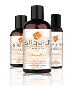 Alternative view of Sliquid Organics Sensation Lubricant 8.5oz