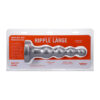 Tantus Ripple Large Medium Firm Silver