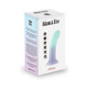 A&E Ombre Curve Liquid Silicone Dildo