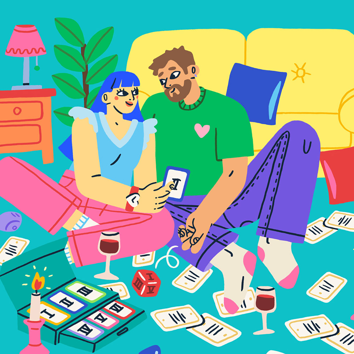 Biird x Jouissance Club Together Couples Card Game - Image 2