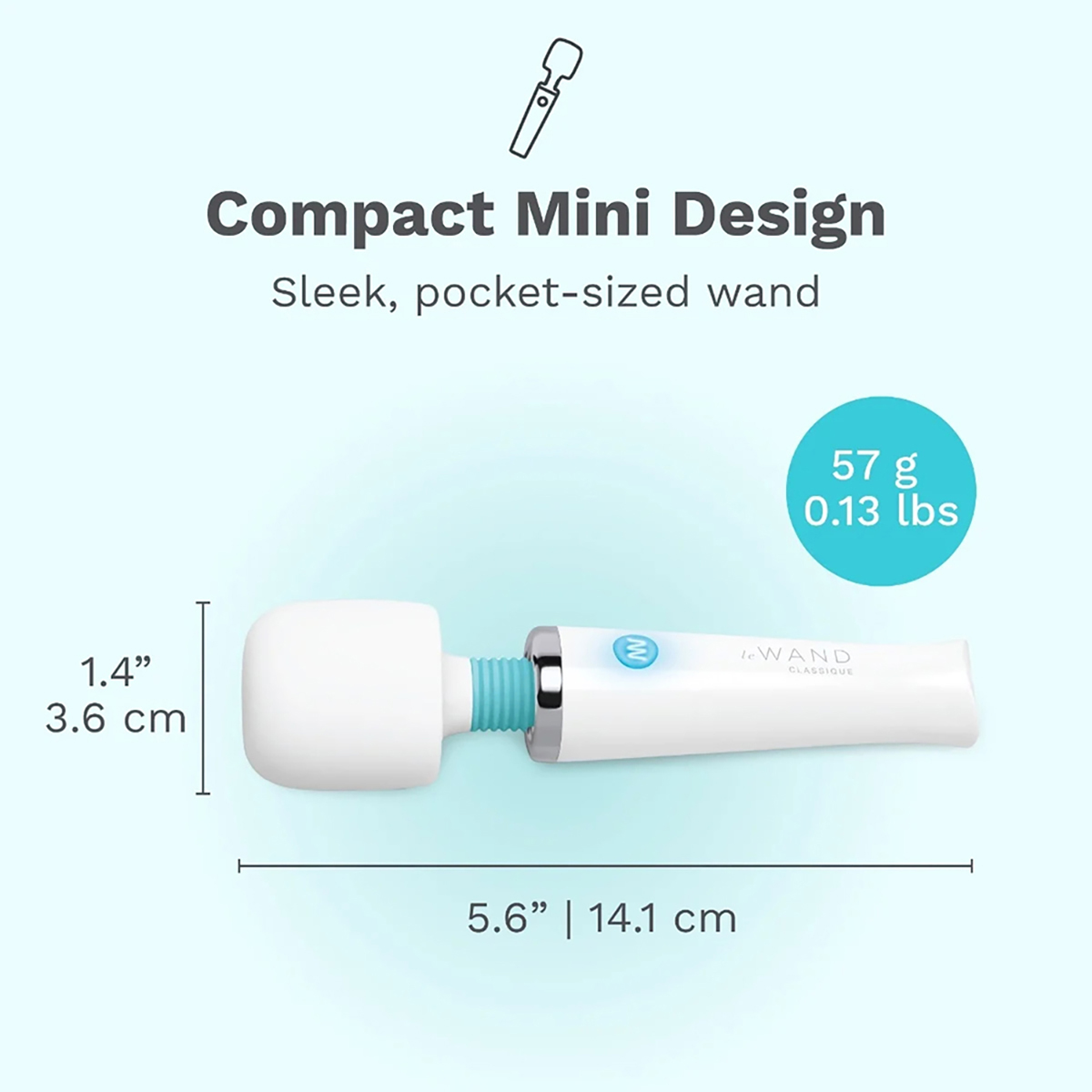Le Wand Classique Mini Wand Massager - Image 4