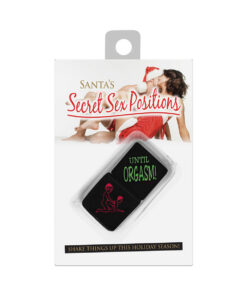 Santa's Secret Sex Positions Dice