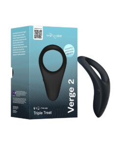 We-Vibe Verge 2 Cockring Black