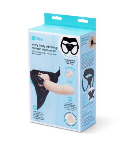 b-Vibe Every Body Vibrating Realistic Strap-On Kit