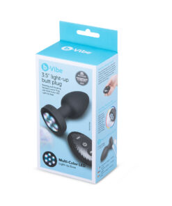 b-Vibe 3.5 in. Light-Up Butt Plug