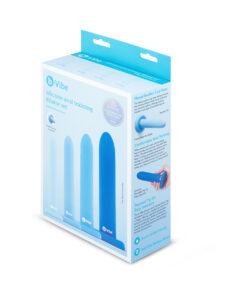 b-Vibe Silicone Anal Training Dilator Set