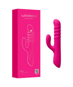 Lovense Velvo Rotating Beaded G-Spot & Clit Rabbit Vibrator
