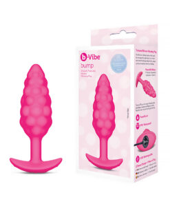 b Vibe Bump Texture Plug Pink