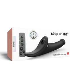 Strap On Me Multi Orgasm Dildo Medium Bk